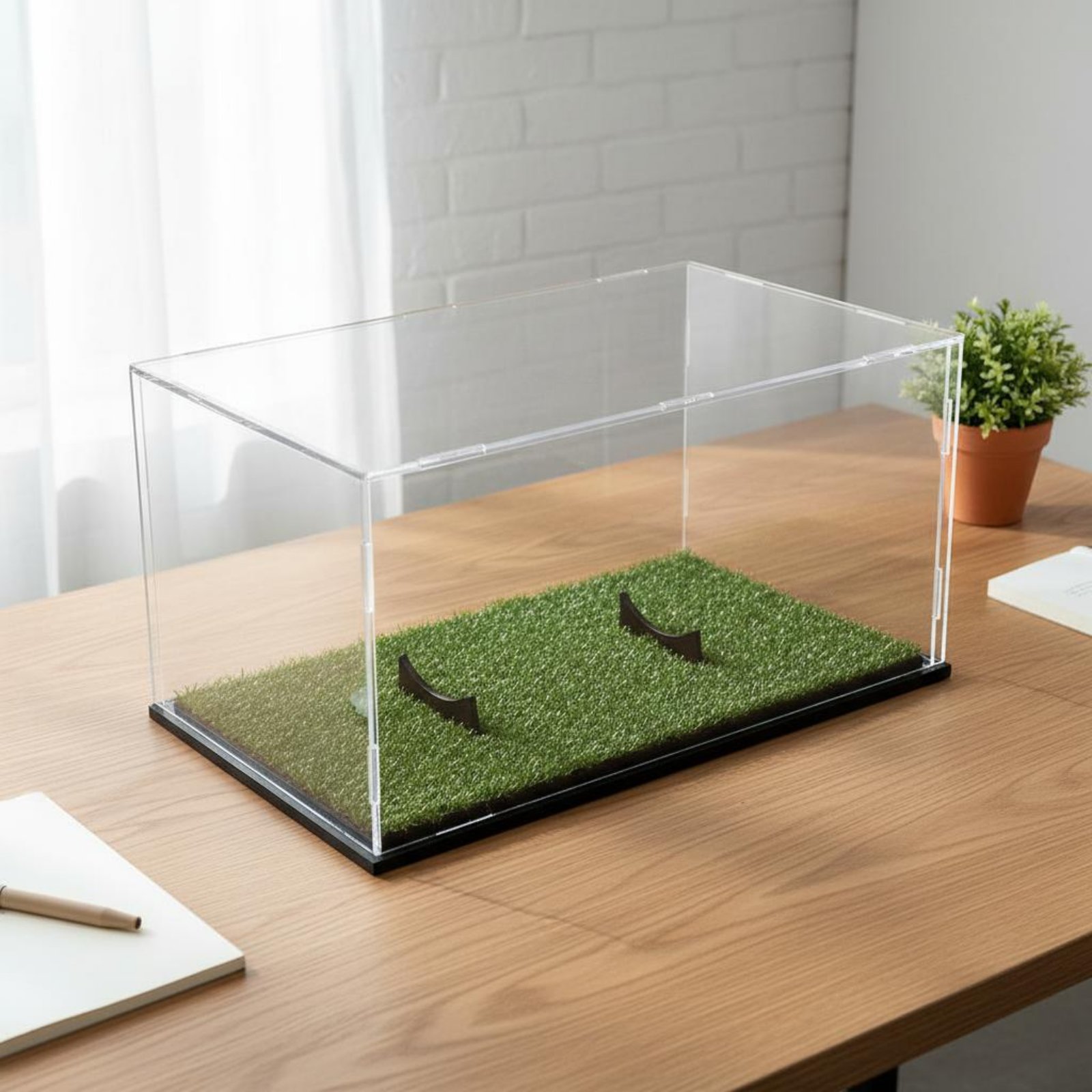 Display Case Acrylic - Acrylic Prolate Spheroid Box Dustproof Prolate