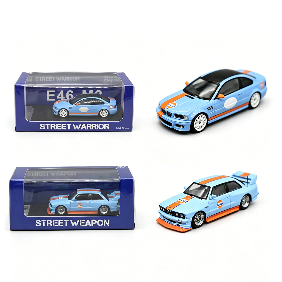 Die Cast Car 1 64 - Ready To Ship Street Warrior1:64 BMW