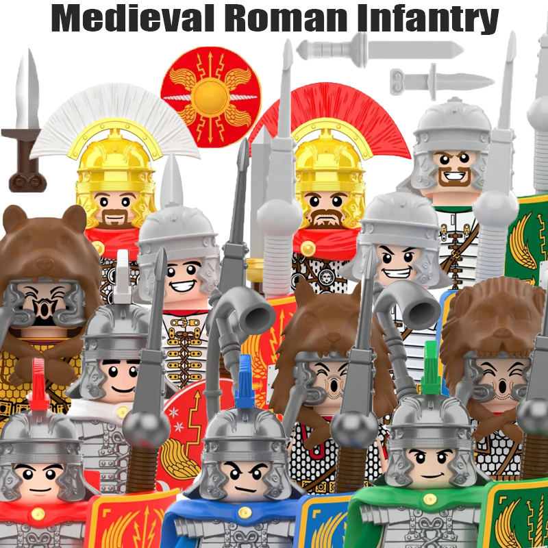MOC Medieval Military Roman In - Lego Minifigure Holder recensione e prezzo
