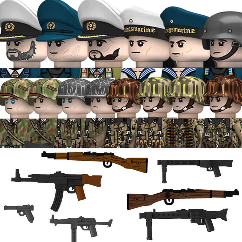 Military WW2 German Navy Figur - Lego Minifigure Holder recensione e prezzo