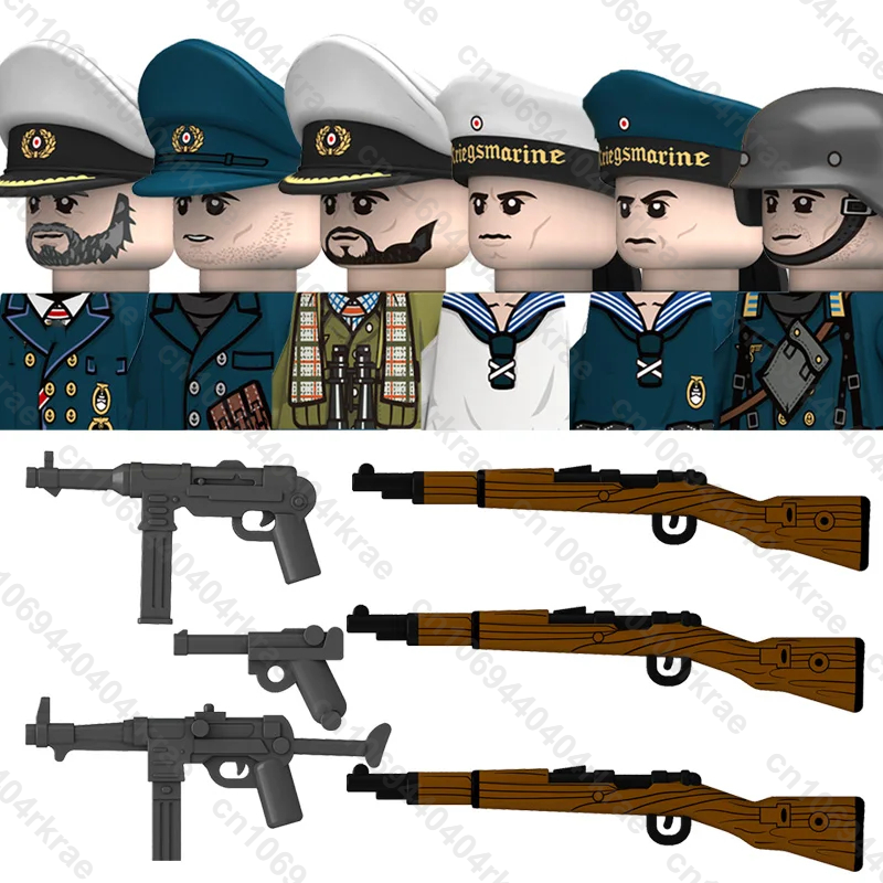 Military WW2 German Navy Figur - Lego Minifigure Holder recensione e prezzo