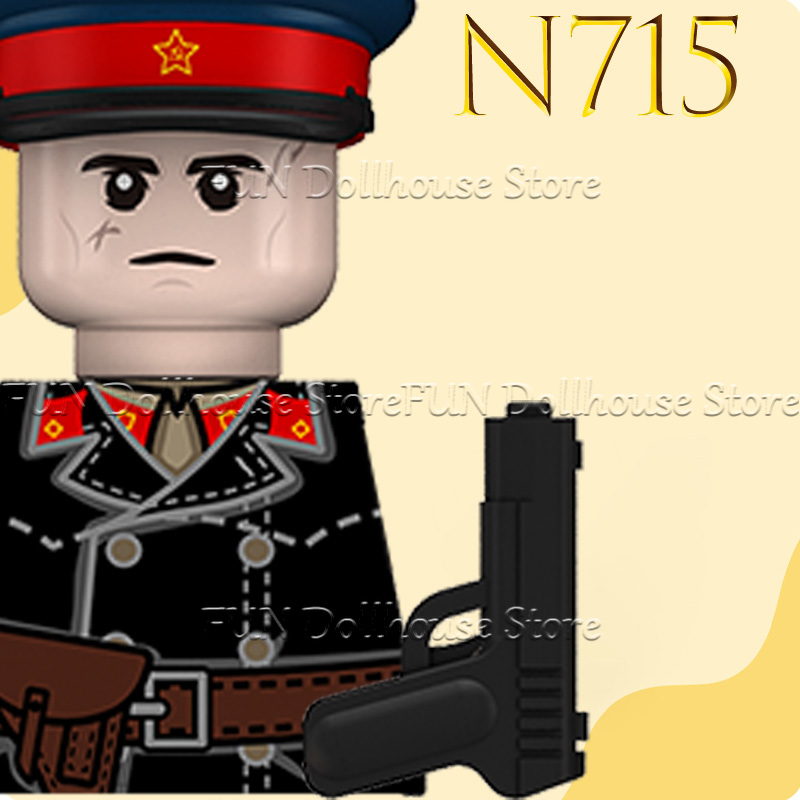 MOC WW2 Soviet Soldier Figures - Lego Minifigure Holder recensione e prezzo