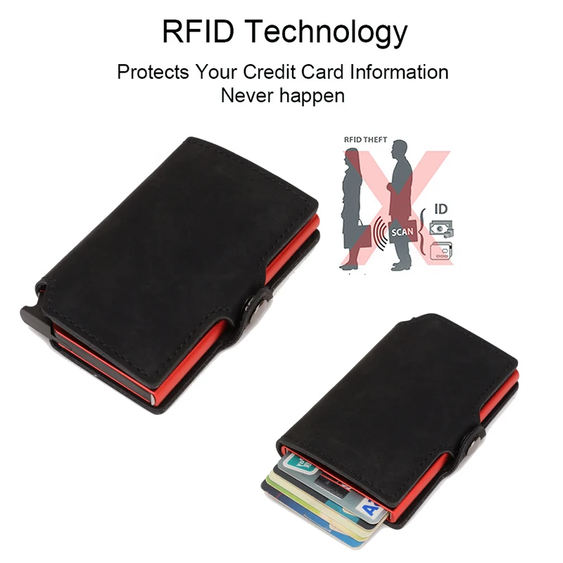 Slim Business Card Holder Men  - Card Top Loader recensione e prezzo