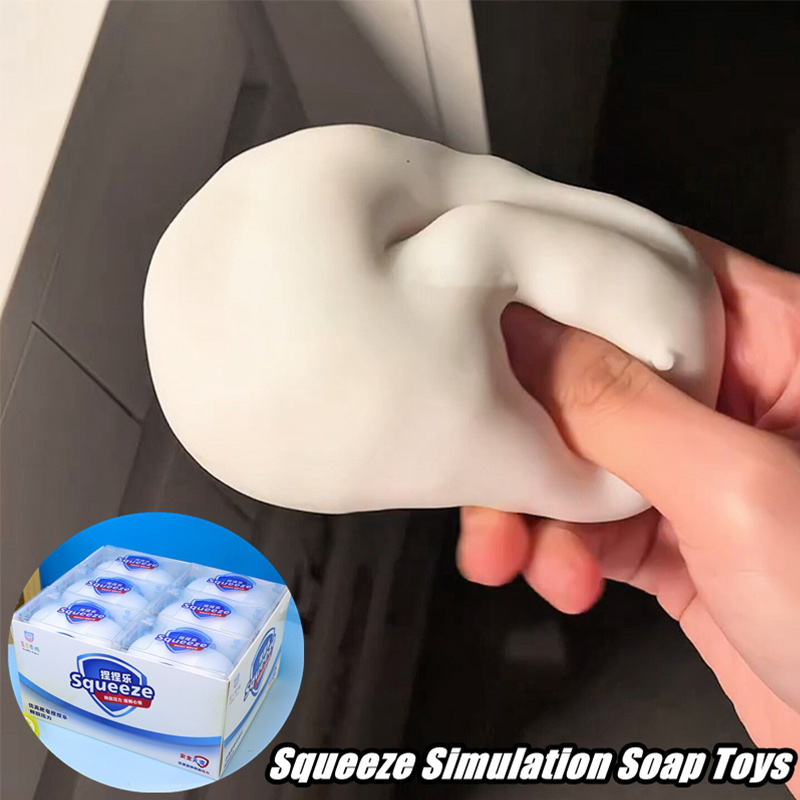 Soft Fake White Soap Squishy S - Fidget Cube Original recensione e prezzo