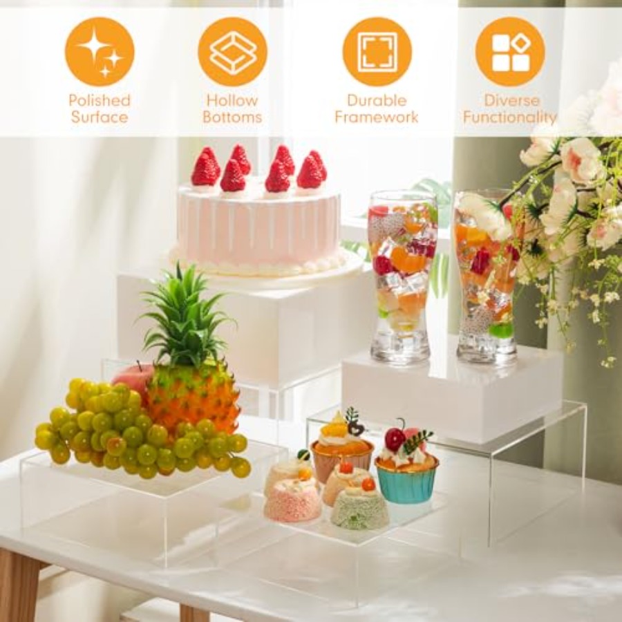 Buffet Risers Set of 10 Acryli - Display Risers Set recensione e prezzo