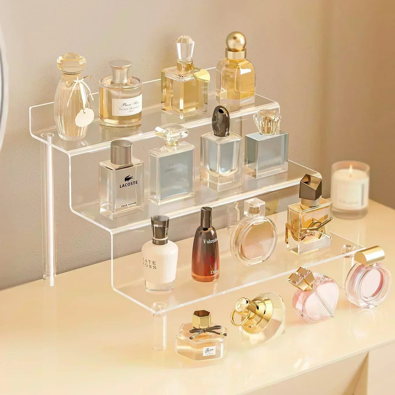1-4 Tier Acrylic Display Stand - Pop Display Shelf recensione e prezzo