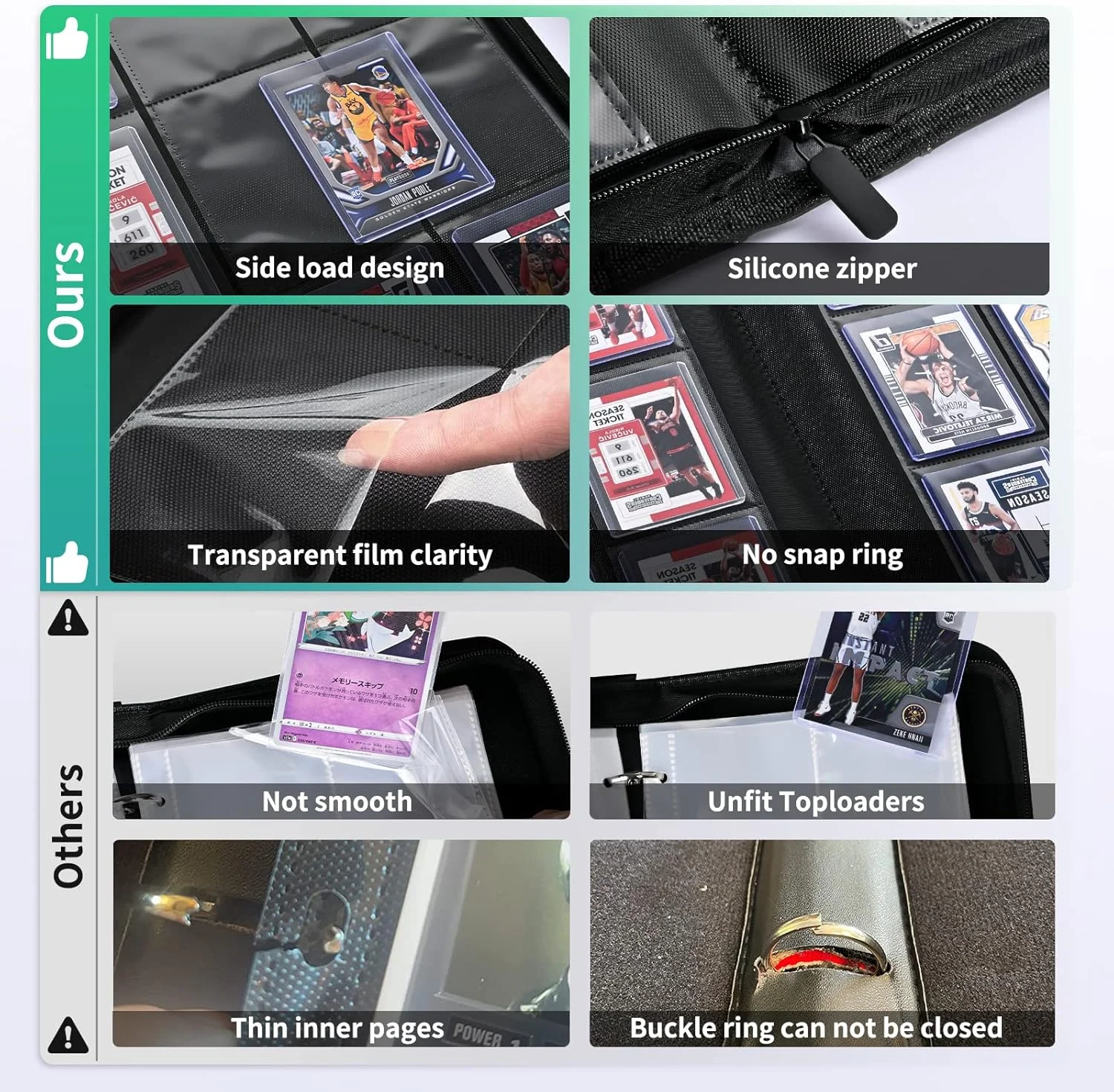 Card Binder, 9-Pocket Trading  - Trading Card Binder recensione e prezzo