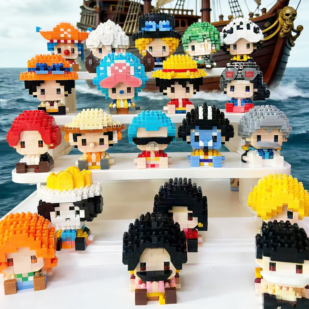 One Piece Anime Sun God Nika L - Building Block Mini recensione e prezzo