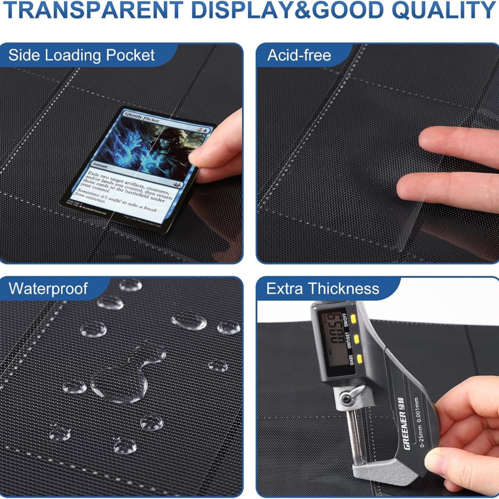 50Pack 900 Pockets Trading Car - Trading Card Binder recensione e prezzo