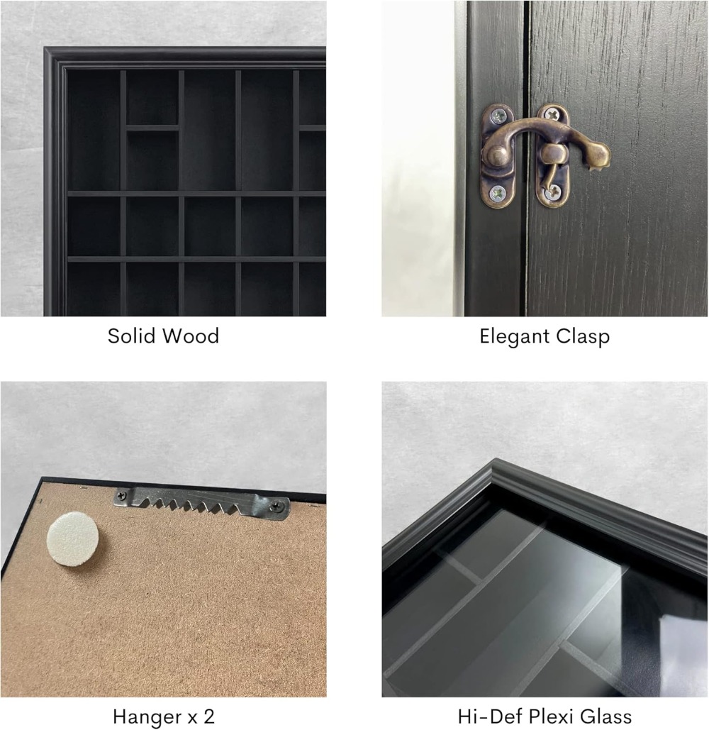 Shot Glass Display Cabinet Sol - Display Case Acrylic recensione e prezzo