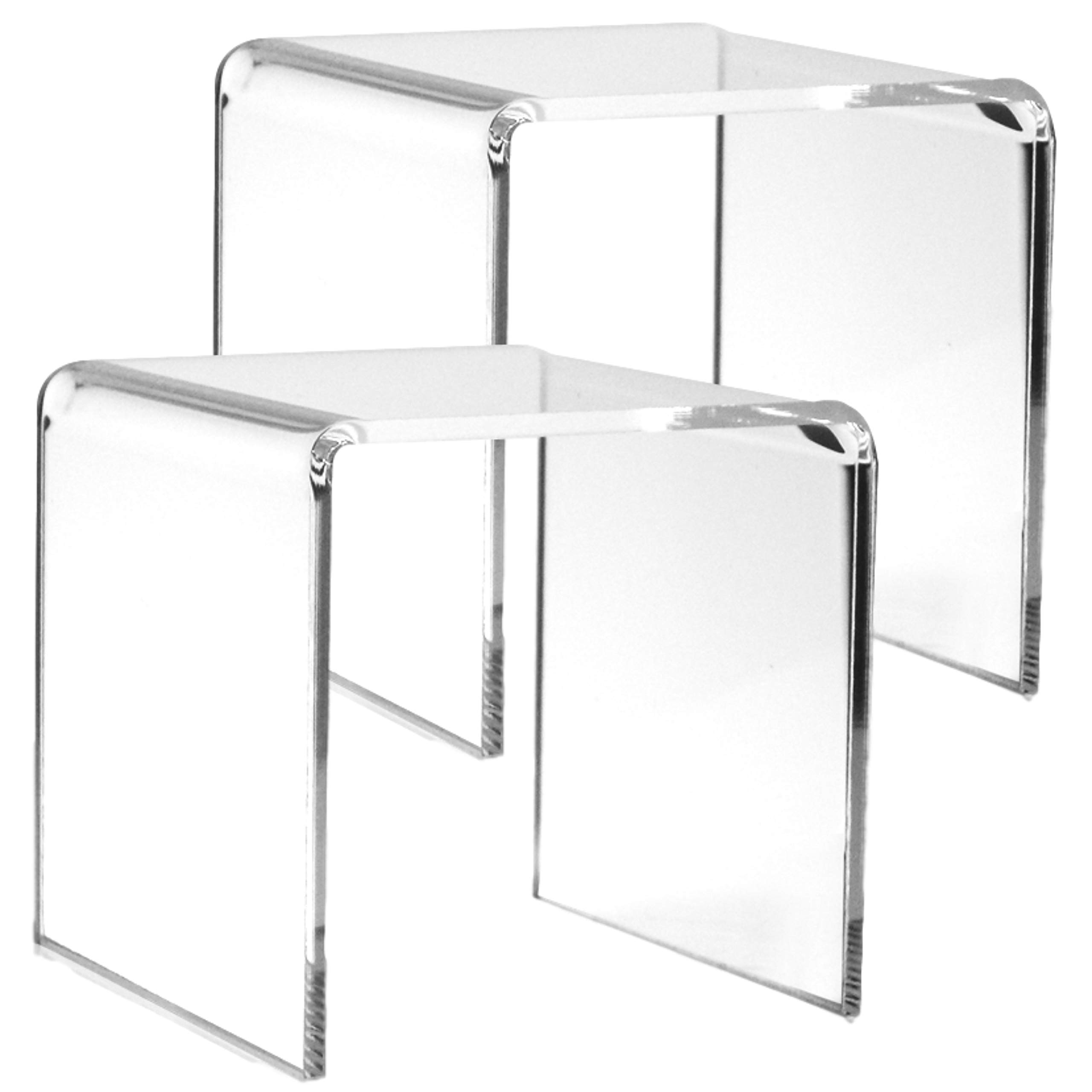 Acrylic Display Risers Stand,C - Pop Display Shelf recensione e prezzo