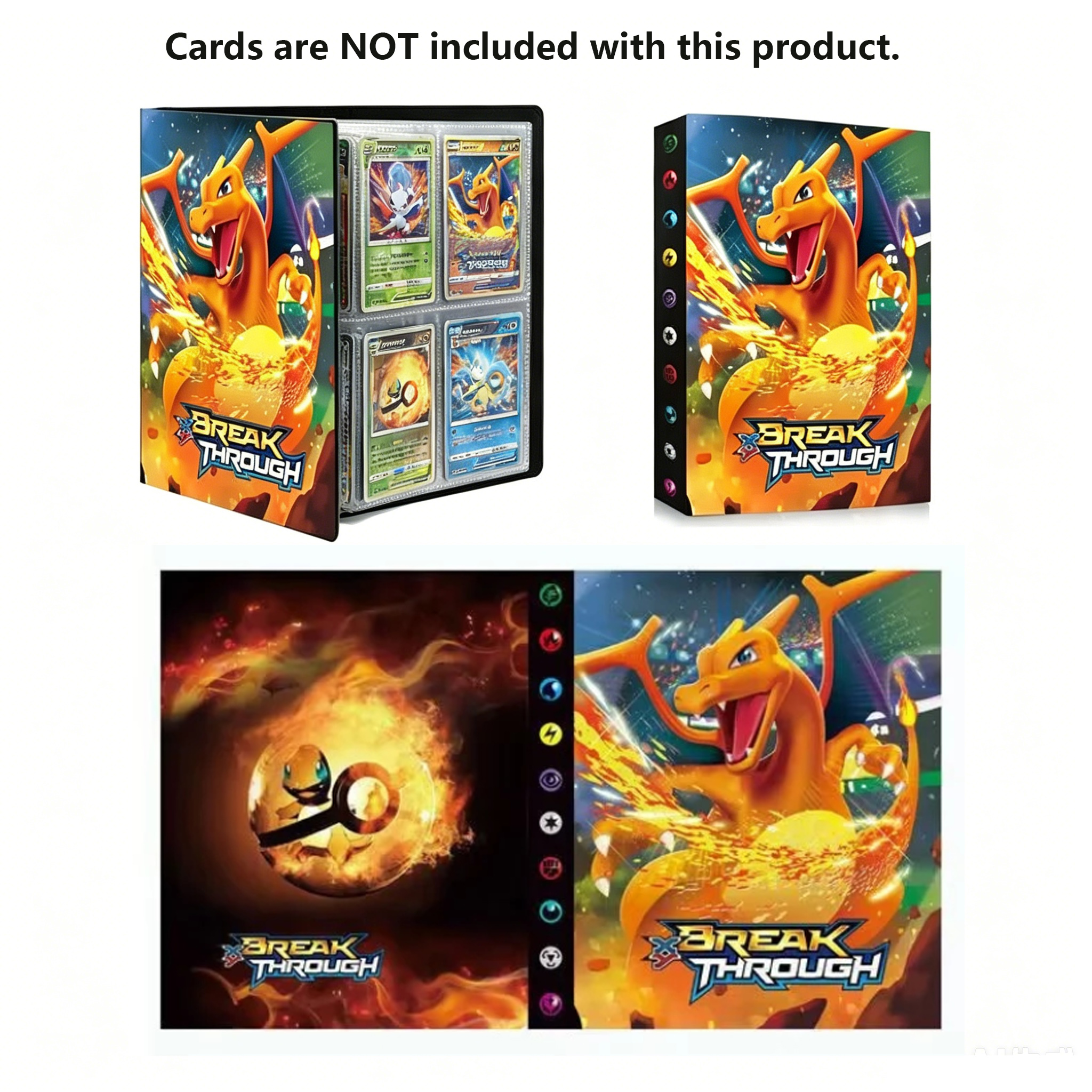 NEW 240PCS Pok é mon Cards Alb - Pokemon Binder Card recensione e prezzo