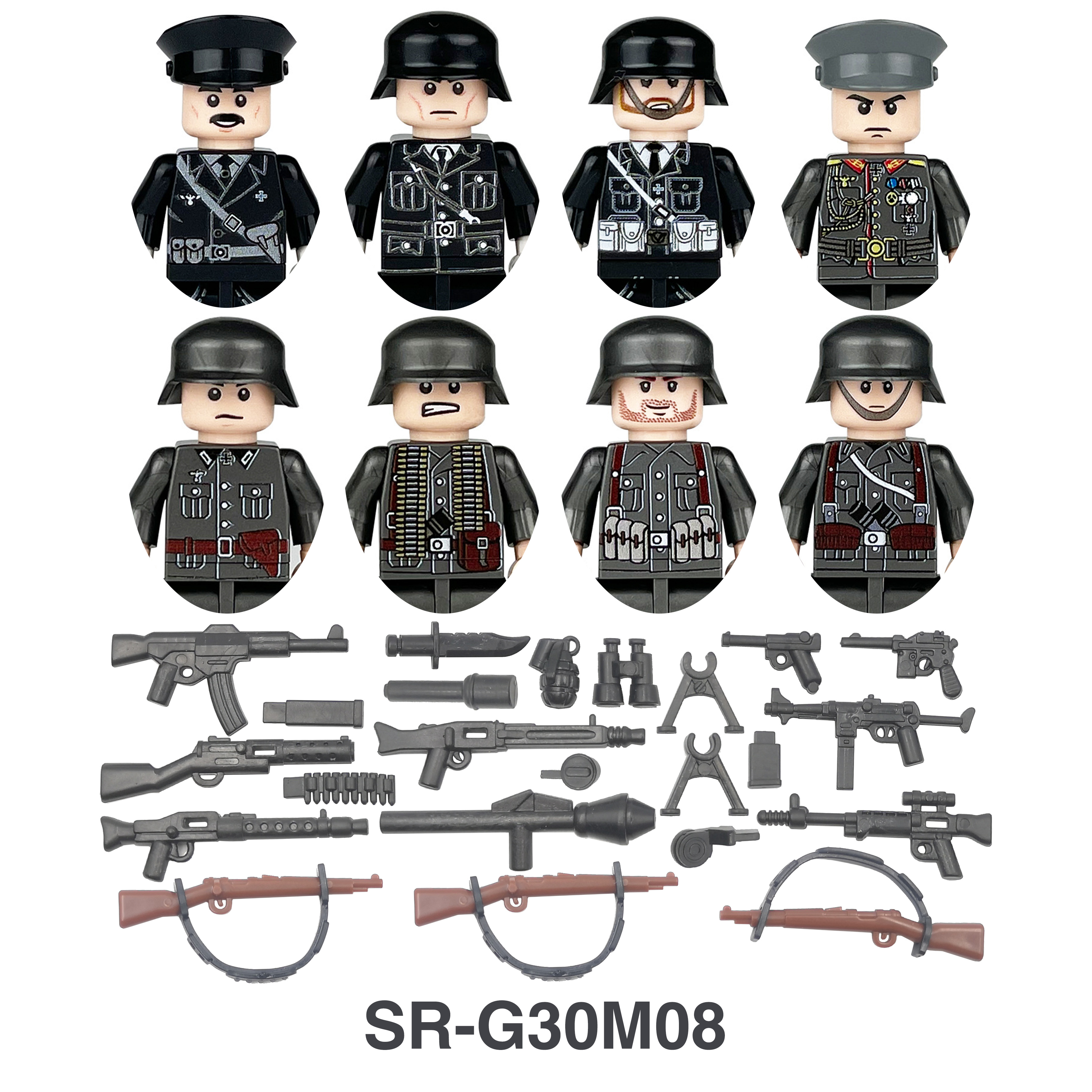 DIY WW2 Infantry Medical Corp  - Lego Minifigure Holder recensione e prezzo