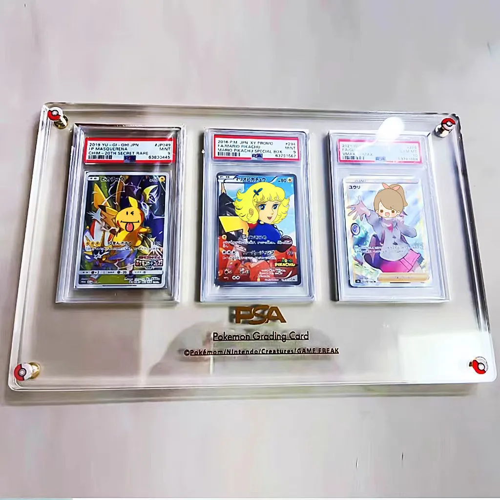 PTCG Pokemon Yu-Gi-Oh Rating G - Graded Card Display recensione e prezzo