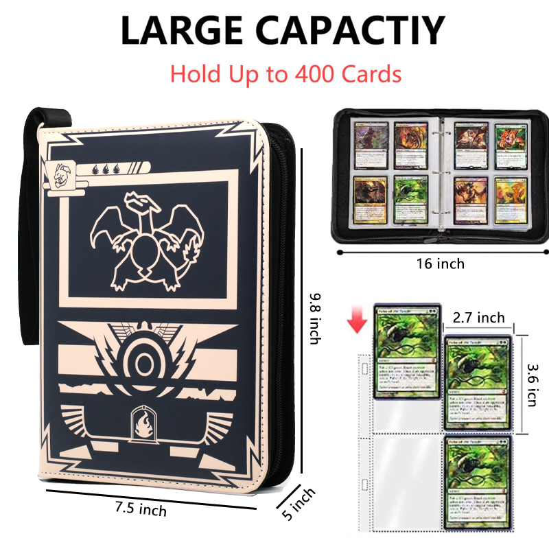 400PCS Card Album Binder Sleev - Pokemon Binder Card recensione e prezzo