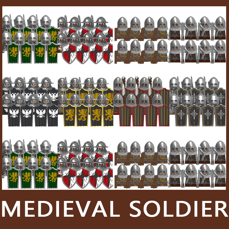 MOC Medieval Castle Soldier Fi - Lego Minifigure Holder recensione e prezzo