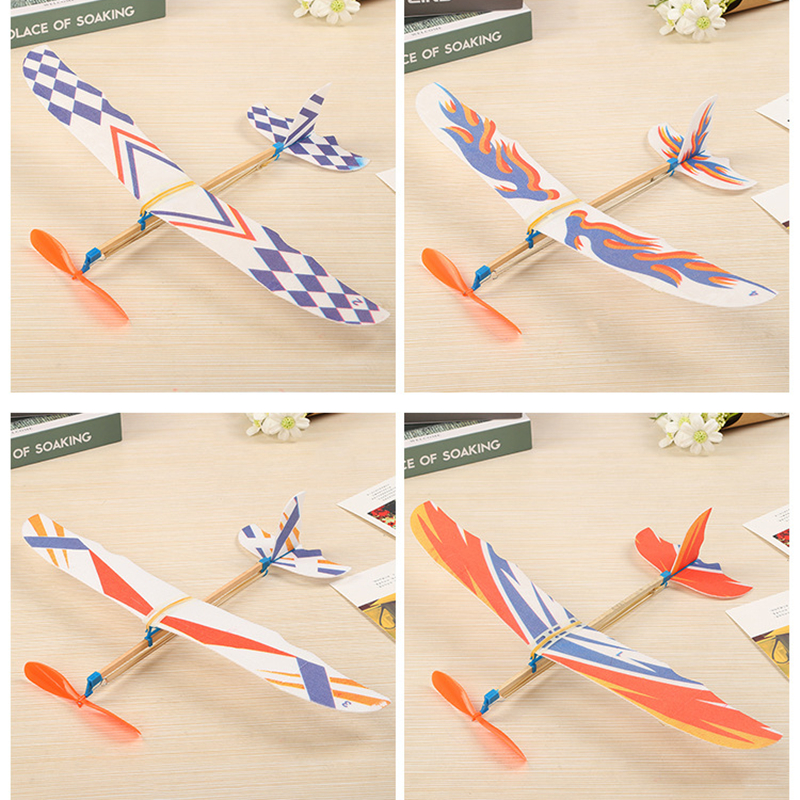 5/10Pcs Rubber Band Powered Ai - Model Airplane Plastic recensione e prezzo