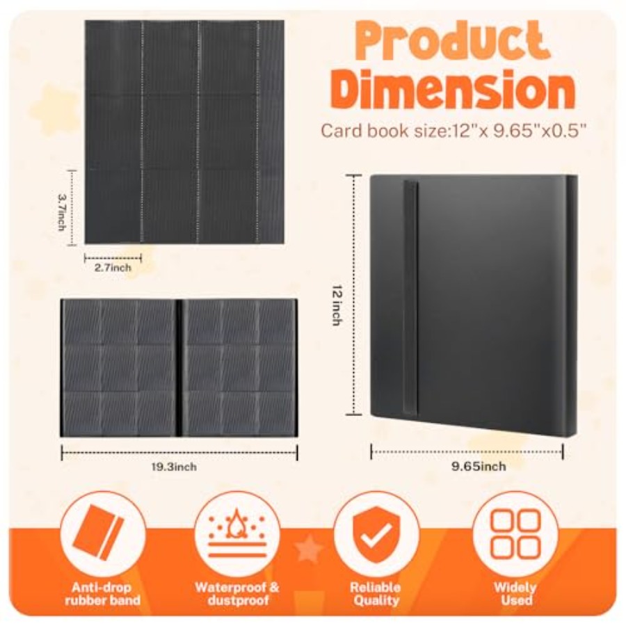 Card Binder, 9 Pocket Trading  - Trading Card Binder recensione e prezzo