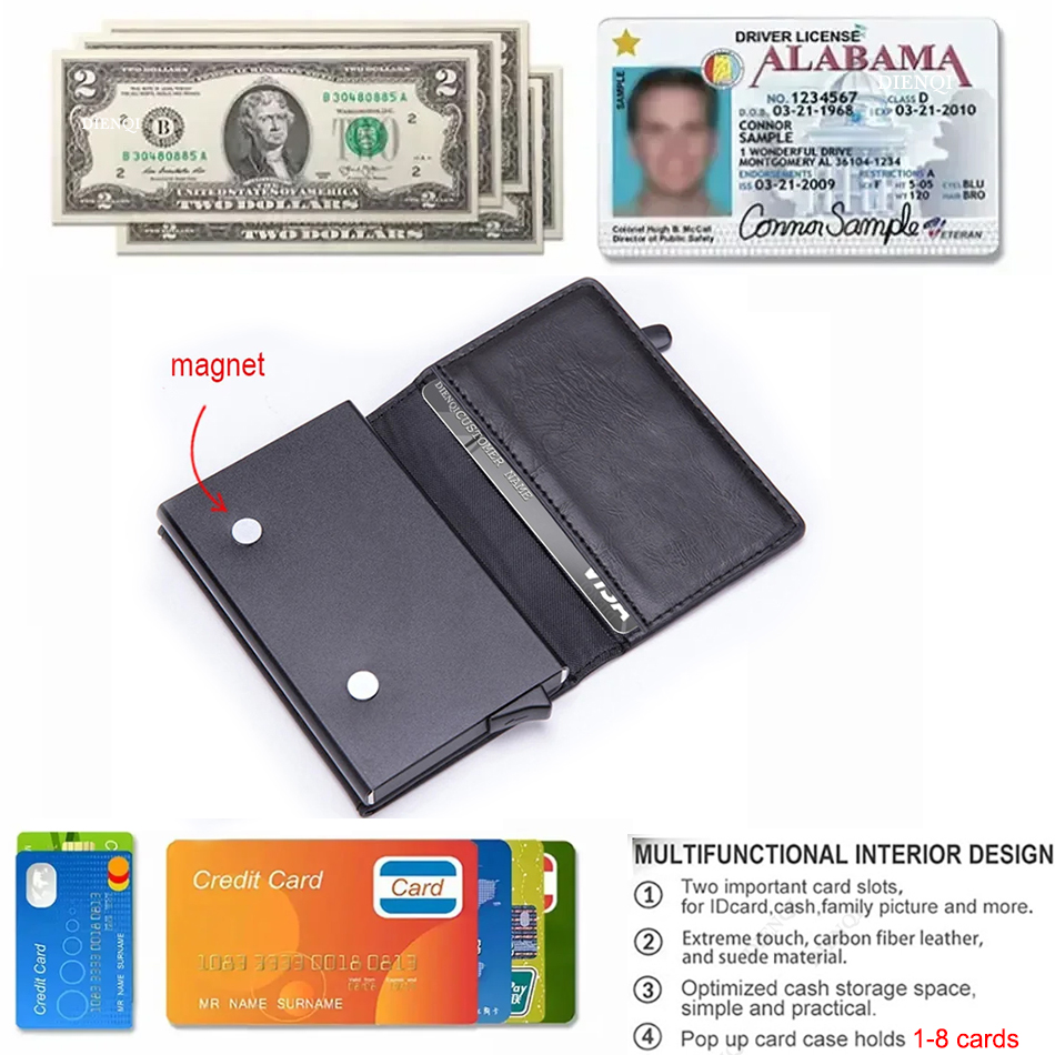 RFID Blocking Card Wallet Magn - Card Top Loader recensione e prezzo