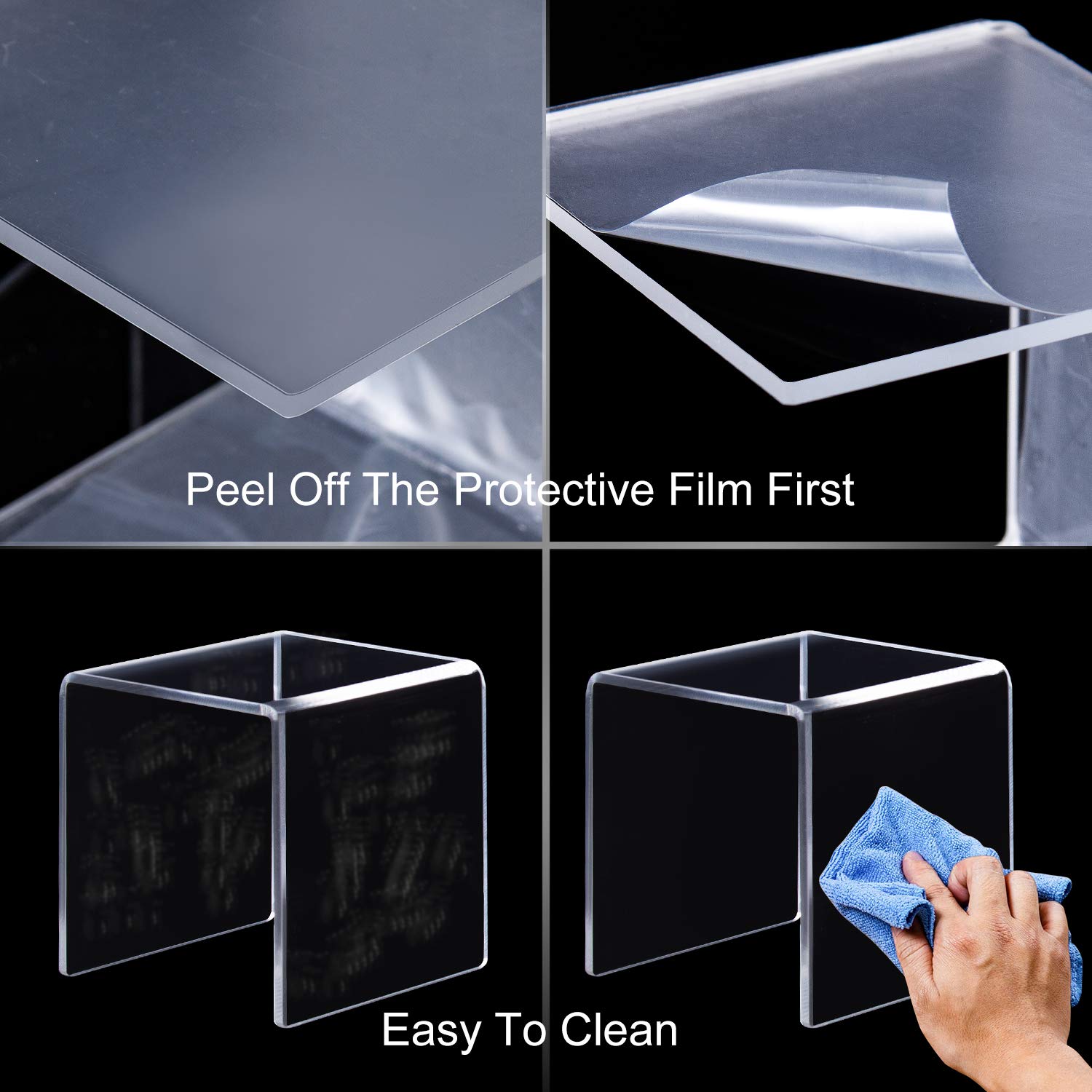 U Shape Acrylic Display Risers - Pop Display Shelf recensione e prezzo