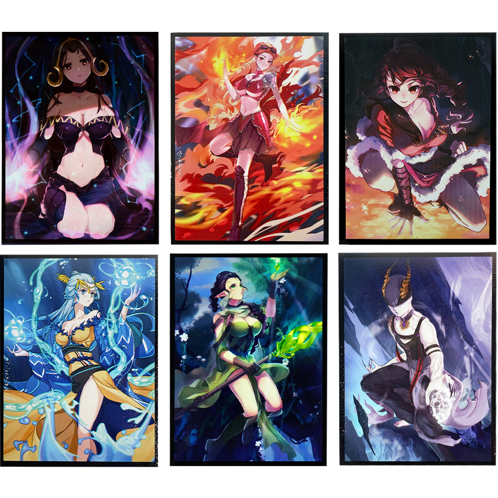 50PCS 66x91mm Art Character Ca - Card Penny Sleeve recensione e prezzo