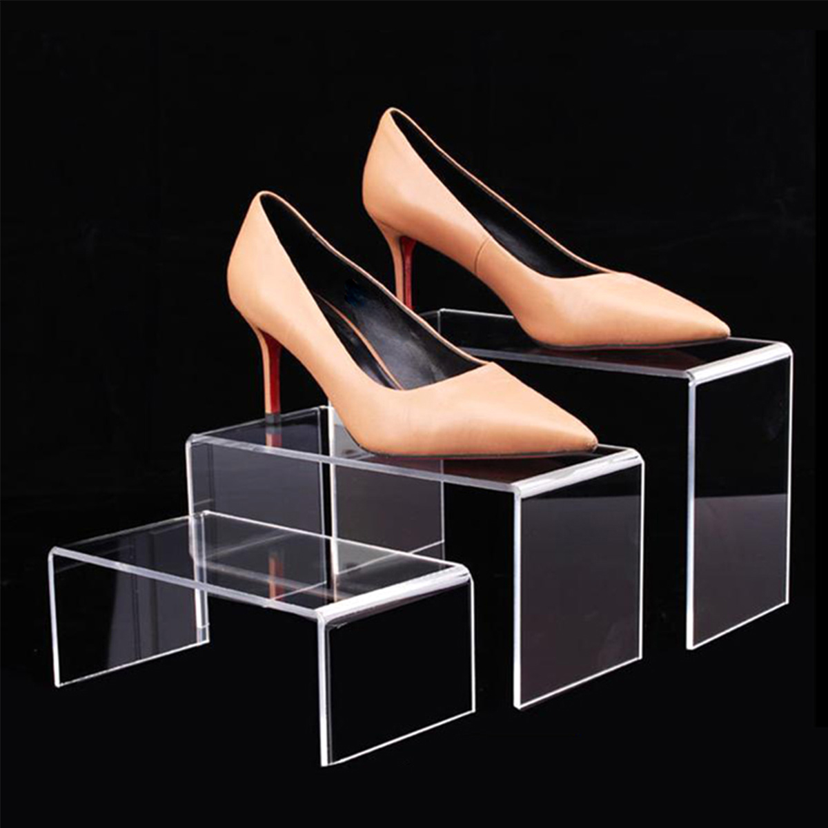3/6/9Pcs Acrylic Display Stand - Display Risers Set recensione e prezzo