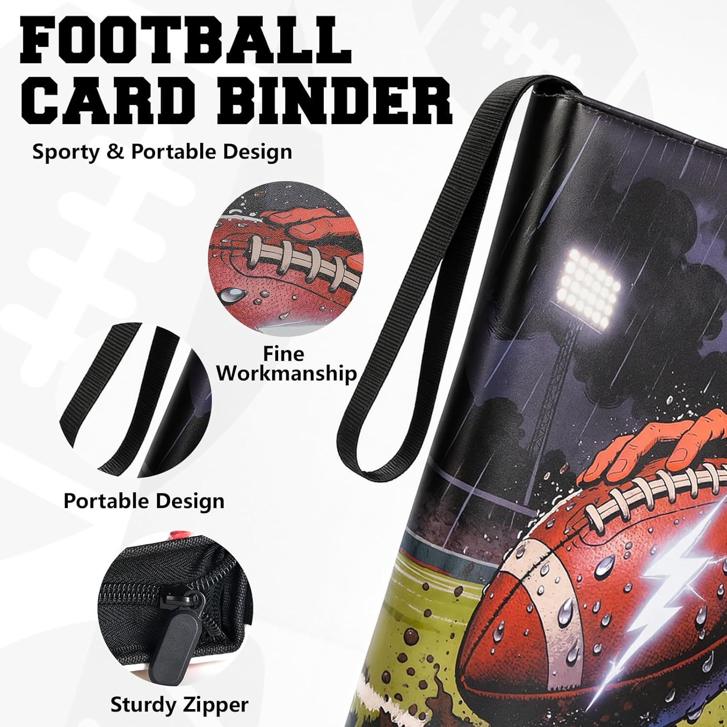 Football Card Binder 9-Pocket  - Trading Card Binder recensione e prezzo