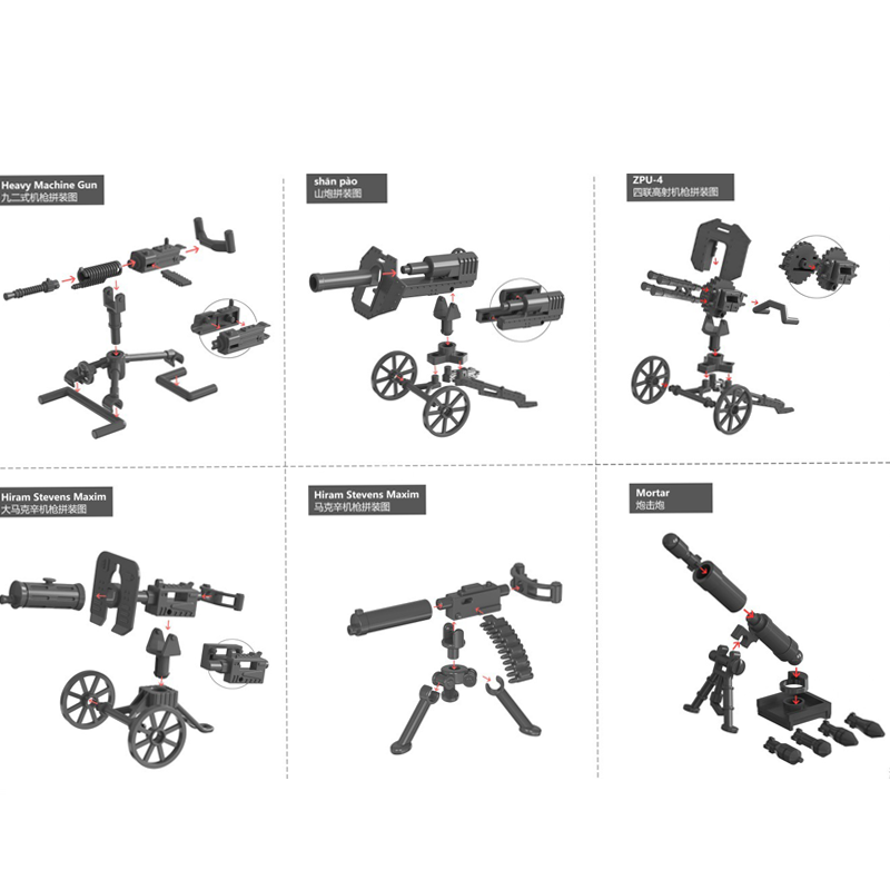 25Pcs/Set World War II Militar - Lego Minifigure Holder recensione e prezzo