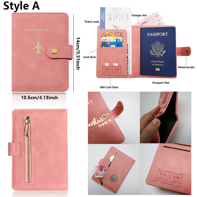 Leather Passport Holder Covers - Card Top Loader recensione e prezzo