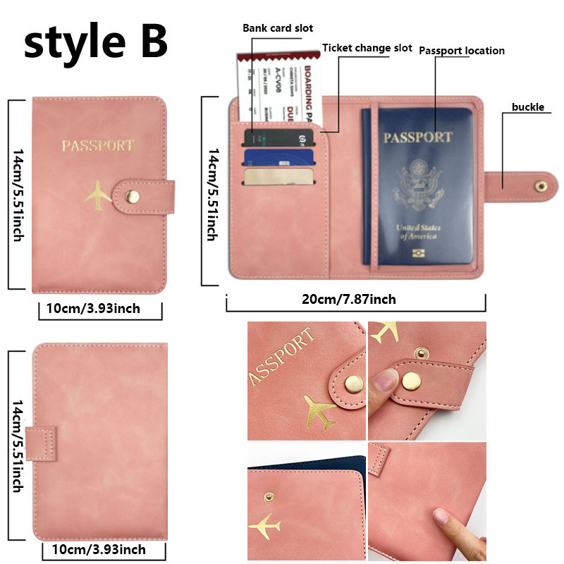Leather Passport Holder Covers - Card Top Loader recensione e prezzo