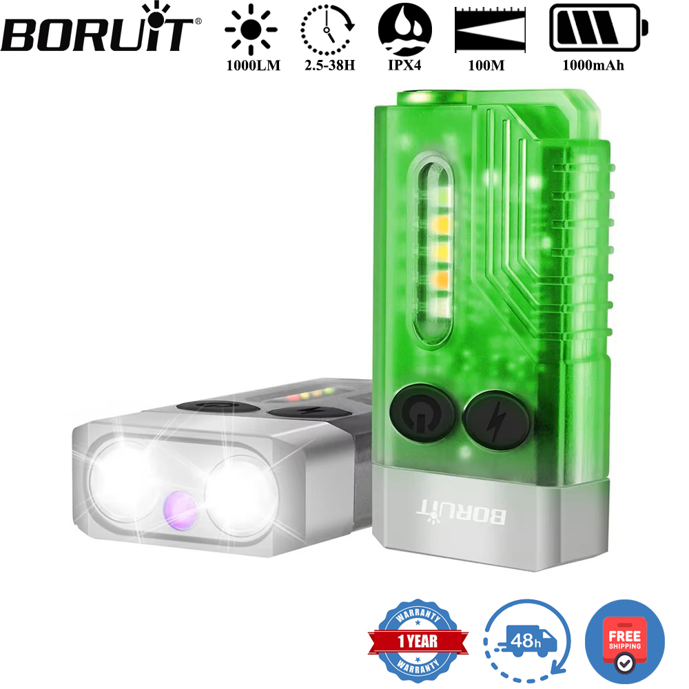 BORUiT V10 Keychain UV LED EDC - Fidget Cube Original recensione e prezzo