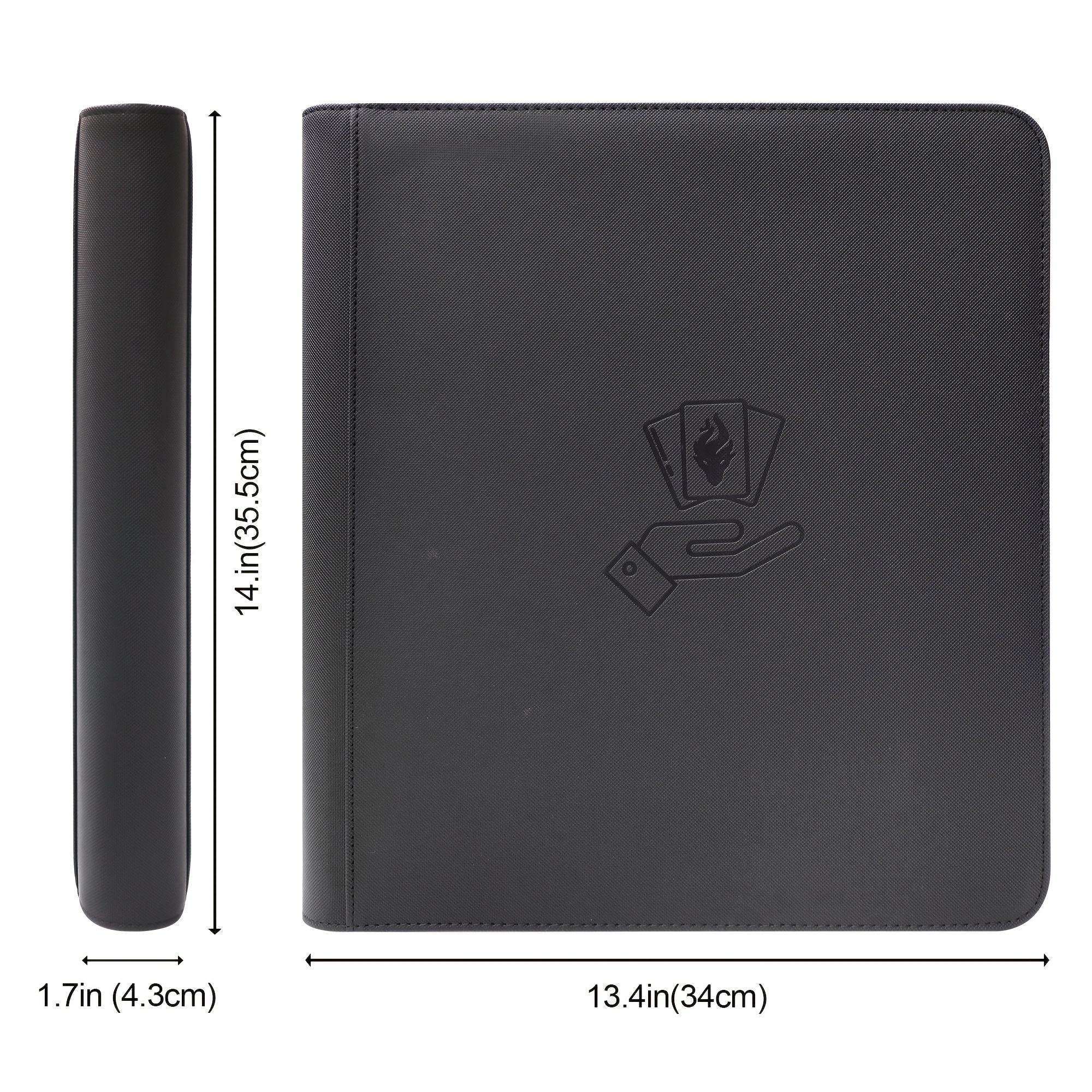 12 Pockets Trading Card Zipper - Trading Card Binder recensione e prezzo