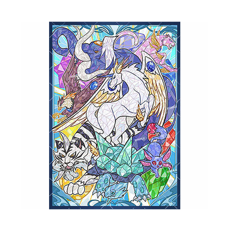 60pcs/set Yu-Gi-OH! rystal Bea - Card Penny Sleeve recensione e prezzo