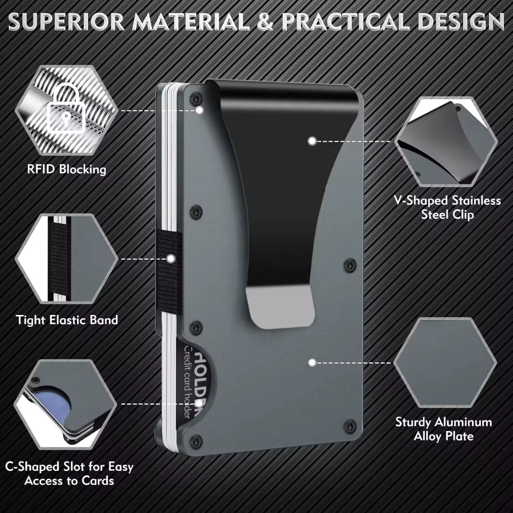 Aluminum Alloy Rfid Blocking C - Card Top Loader recensione e prezzo