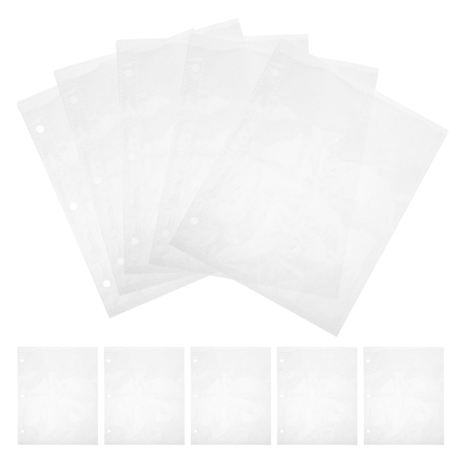 10Pcs Clear Binder Card Sleeve - Trading Card Binder recensione e prezzo