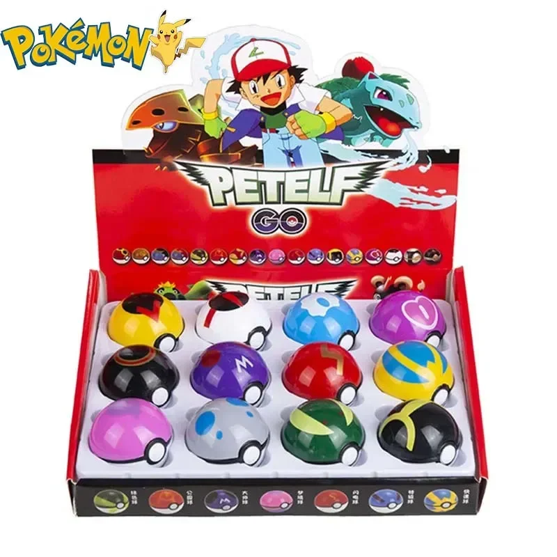 12Pcs Pokemon Figure Pokeball  - Vinyl Figure Blank recensione e prezzo