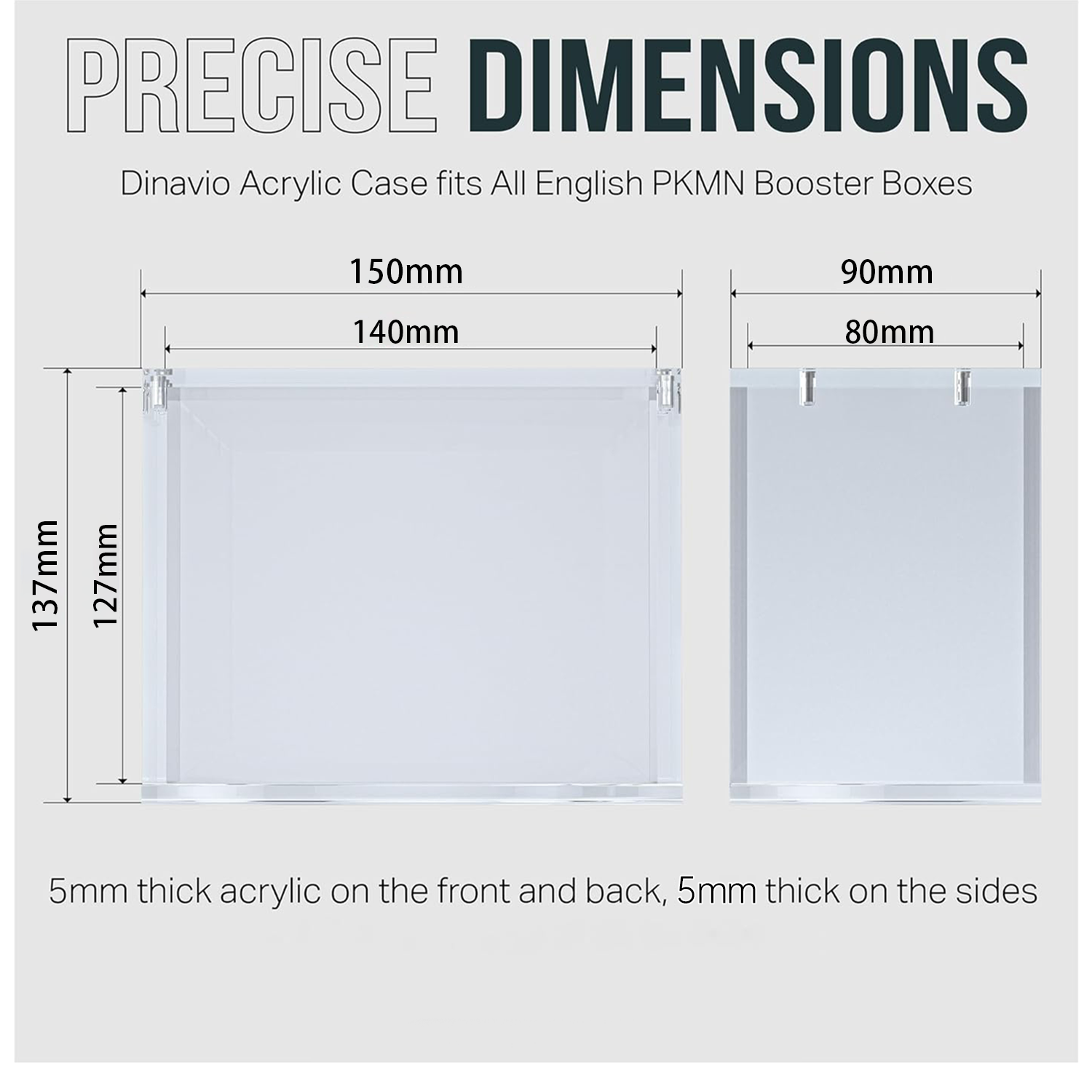 99% UV protection Magnetic Mod - Display Case Acrylic recensione e prezzo
