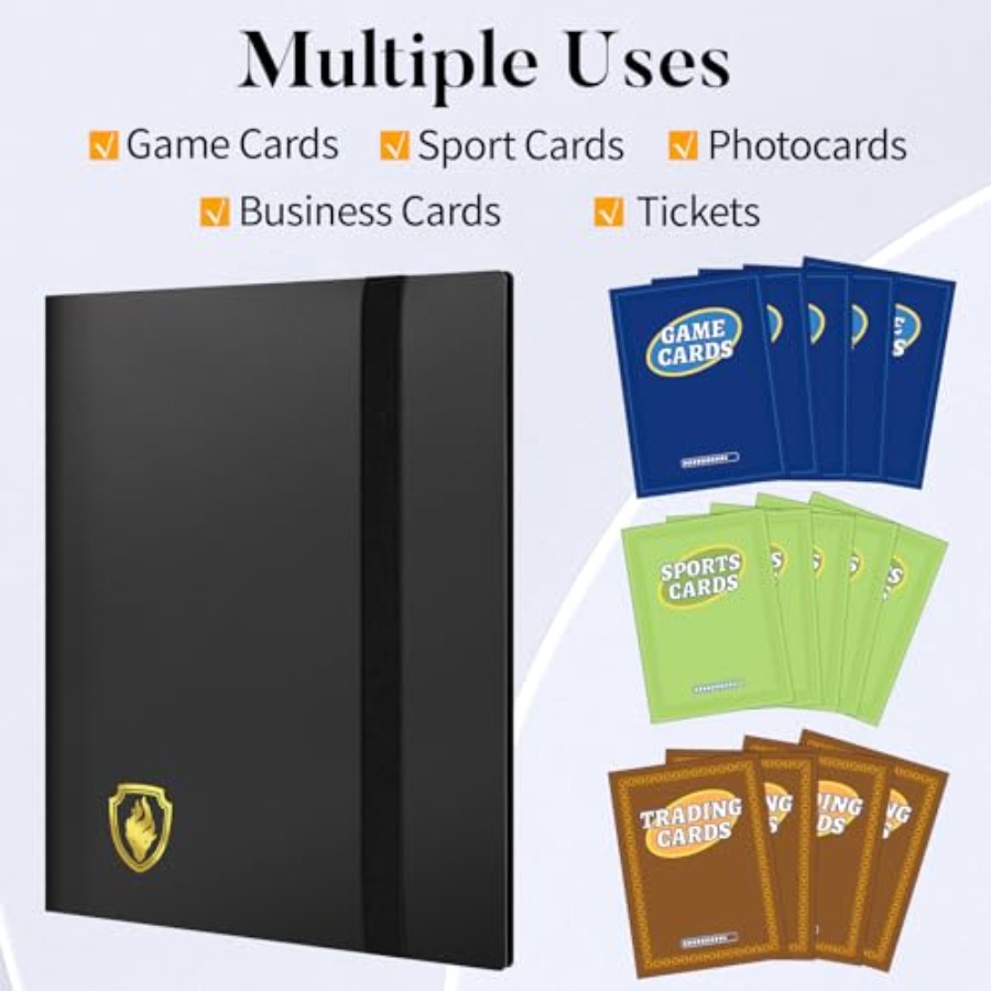 Heavy Duty Card Binder, 9 Pock - Trading Card Binder recensione e prezzo