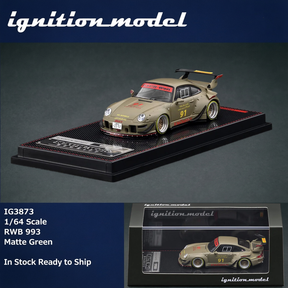 Ignition Model IG3873 1:64 Por - Die Cast Car 1 64 recensione e prezzo