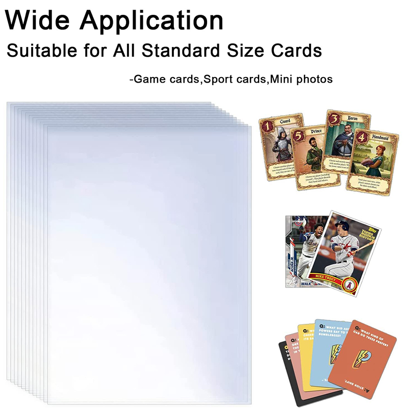 100-600pcs Card Sleeves Hard S - Pokemon Binder Card recensione e prezzo