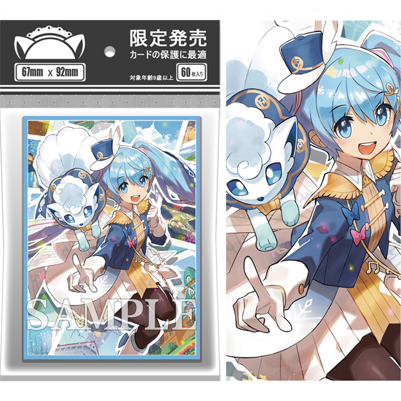 60Pcs/set Hatsune Miku Vulpix  - Card Penny Sleeve recensione e prezzo