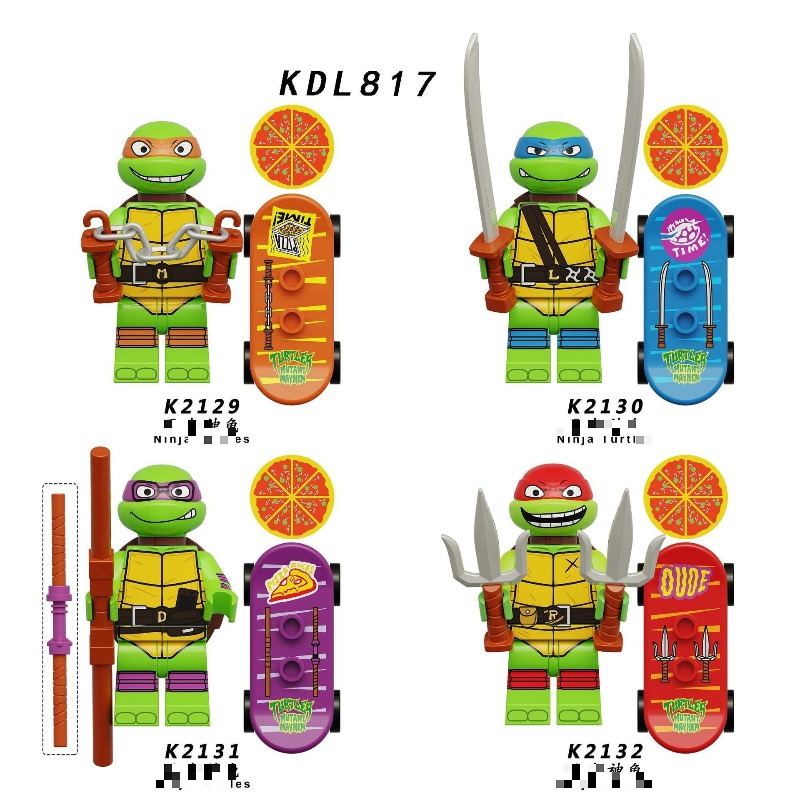 KDL831 cartoon series Teenage  - Building Block Mini recensione e prezzo