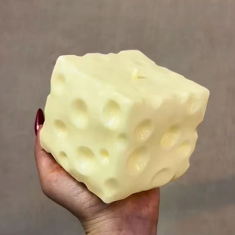 ◔Jumbo Cheese Cube Stress Ball - Fidget Cube Original recensione e prezzo