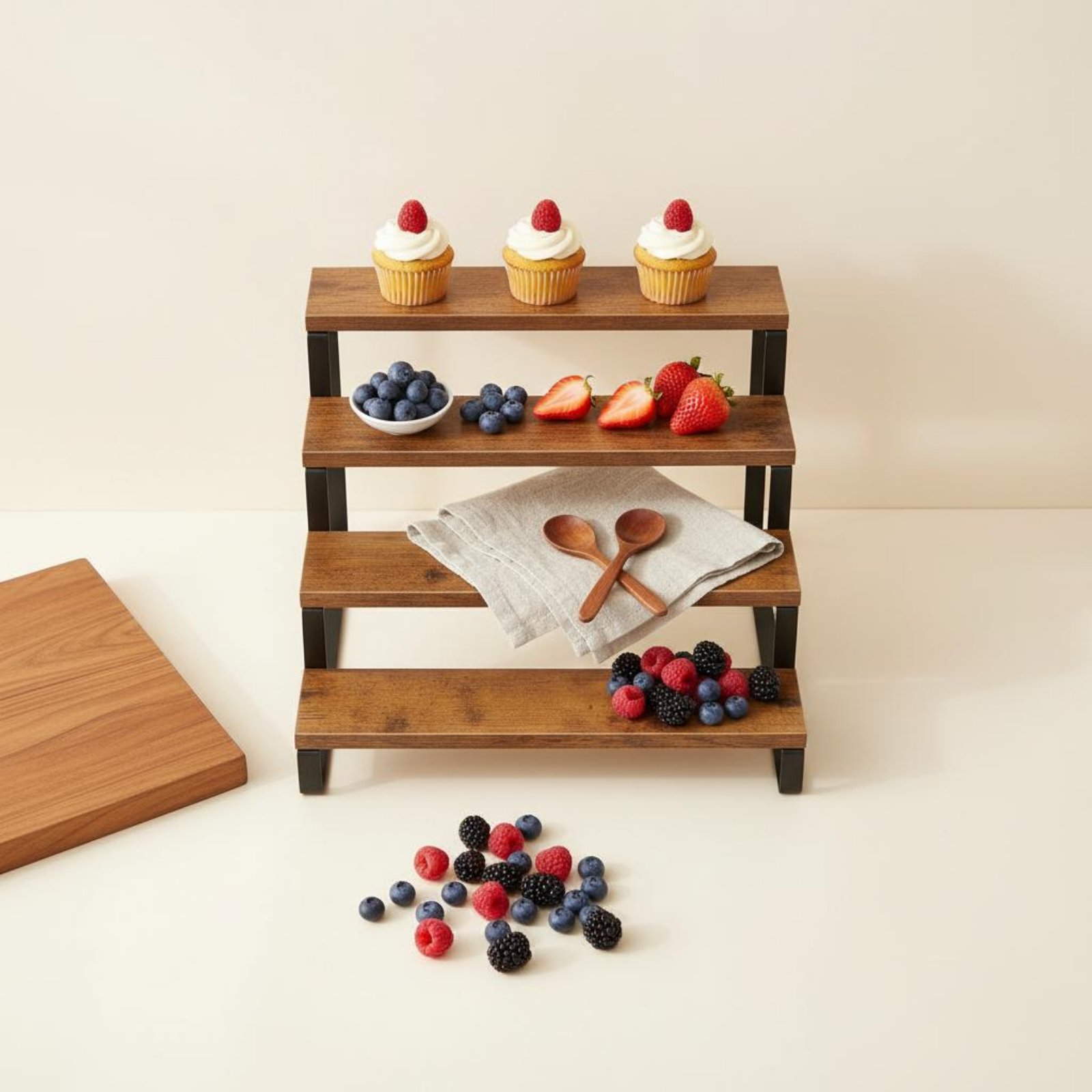 4 Tier Display Riser Space Sav - Display Risers Set recensione e prezzo