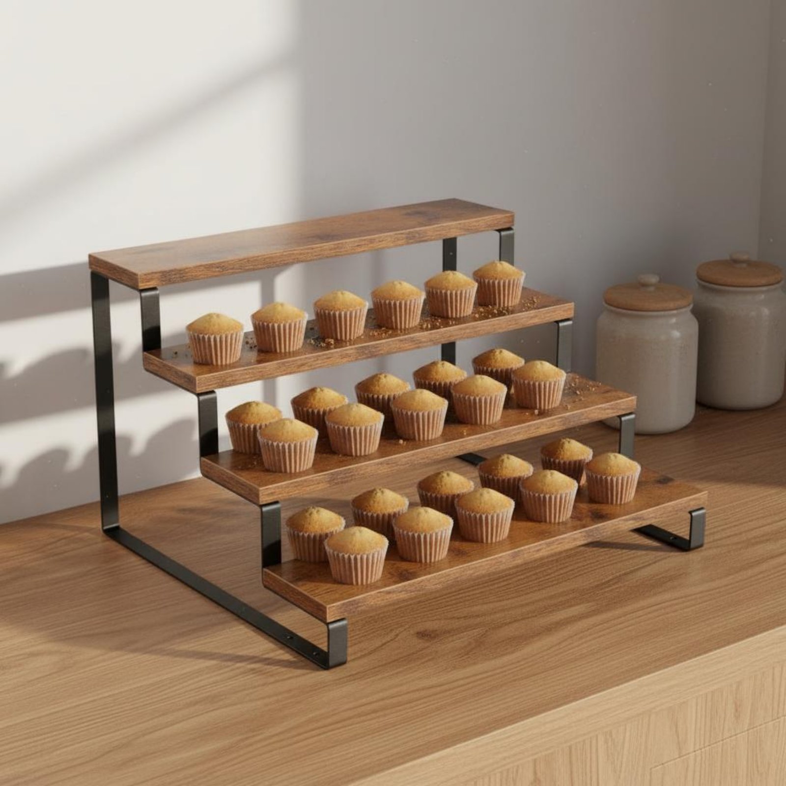 4 Tier Display Riser Space Sav - Display Risers Set recensione e prezzo