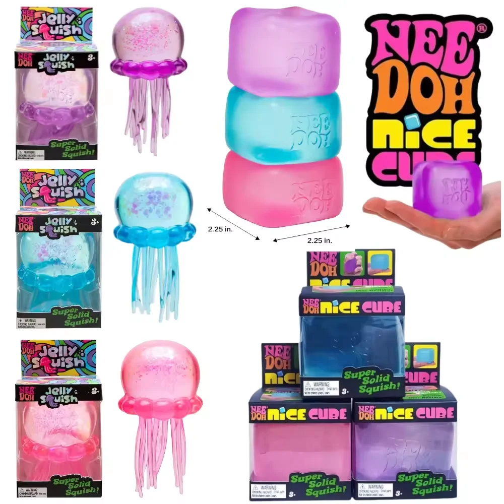Trending Nee Doh Jellyfish & C - Fidget Cube Original recensione e prezzo